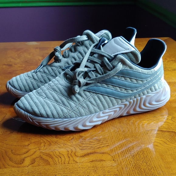 *SOLD*Adidas Sobakov Men's Sz 10 Dark Green Brown - Picture 4 of 8